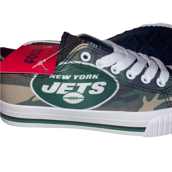 FOCO New York Jets Woman’s shoes 8 - Picture 1 of 9